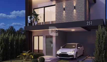 Casa em condomínio fechado com 3 quartos à venda na Rua Francisco Alves Ferreira, 640 251, Vila Glória, Campo Largo por R$ 595.000