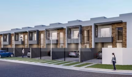 Sobrado com 3 quartos  à venda, 98.00 m2 por R$350000.00  - Cara Cara - Ponta Grossa/PR