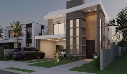 Casa Residencial com 4 quartos  à venda, 262.17 m2 por R$2295000.00  - Jardim Carvalho - Ponta Grossa/PR