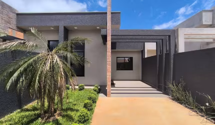 Casa Residencial com 2 quartos  à venda, 60.00 m2 por R$250000.00  - Cara Cara - Ponta Grossa/PR