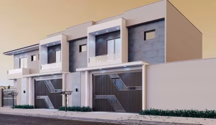 Sobrado com 3 quartos  à venda, 103.00 m2 por R$490000.00  - Nova Russia - Ponta Grossa/PR