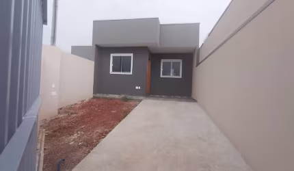 Casa Residencial com 3 quartos  à venda, 65.80 m2 por R$259000.00  - Cara Cara - Ponta Grossa/PR
