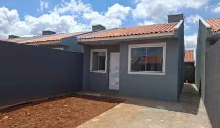 Casa Residencial com 2 quartos  à venda, 45.00 m2 por R$175000.00  - Cara Cara - Ponta Grossa/PR