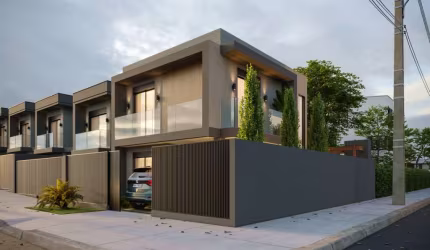 Sobrado com 3 quartos  à venda, 96.00 m2 por R$450000.00  - Oficinas - Ponta Grossa/PR
