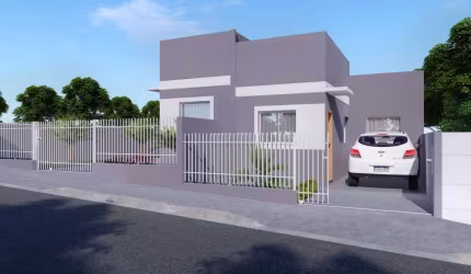 Casa Residencial com 2 quartos  à venda, 46.70 m2 por R$195000.00  - Uvaranas - Ponta Grossa/PR