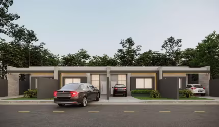 Casa Residencial com 3 quartos  à venda, 62.00 m2 por R$290000.00  - Cara-Cara - Ponta Grossa/PR