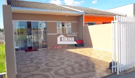 Casa Residencial com 2 quartos  à venda, 63.00 m2 por R$220000.00  - Cara Cara - Ponta Grossa/PR