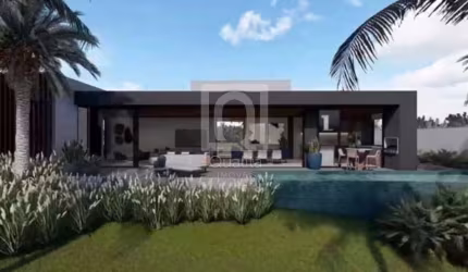 Casa projeto moderno à venda no Condomínio Alphaville Nova Esplanada em Votorantim- SP