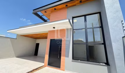 Casa nova com piscina à venda no Portal Ville Jardins - Boituva, SP