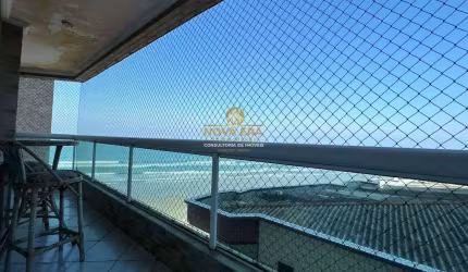 FRENTE MAR! VISTA MAR DEFINITIVA 2 DORMITÓRIOS C/ 1 SUÍTE TODO MOBILIADO 550 MIL