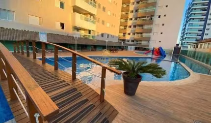 Lazer Clube, 2 dorm, 1 suíte, 1 Quadra da Praia no Boqueirão.