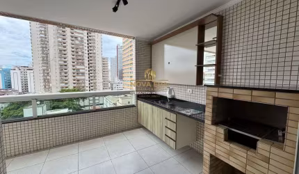 BOQUEIRÃO, 3 Dormitórios c/ 2 Suítes, 2 Vagas, planejados, sacada envidraçada