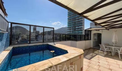 COBERTURA COM PISCINA À VENDA NA ENSEADA