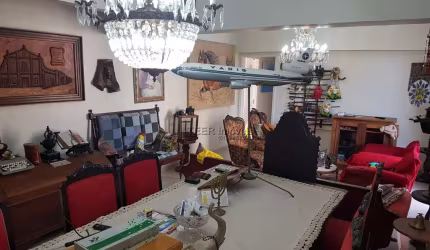 Apartamento Padrão 4 dormitórios suíte 2 sacadas mobiliado.