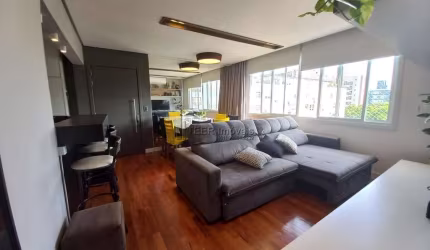 Apartamento Padrão 3 dormitórios suíte MOBILIADO gabinete churrasqueira garagem