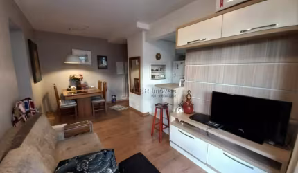 Apartamento Padrão 2 dormitórios SEMI MOBILIADO com suíte, sacada e garagem