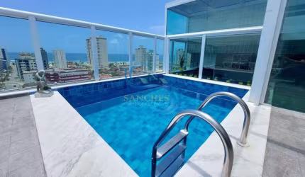 Cobertura com 3 dorms, Mirim, Praia Grande - R$ 900 mil, Cod: 4727