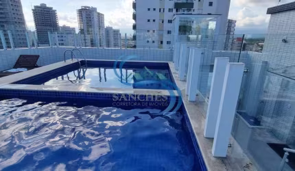 Apartamento com 1 dorm, Guilhermina, Praia Grande - R$ 385 mil, Cod: 5659