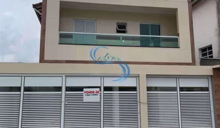 Casa de Condomínio com 2 dorms, Princesa, Praia Grande - R$ 210 mil, Cod: 6141