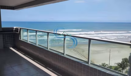 Apartamento com 3 dorms, Caiçara, Praia Grande