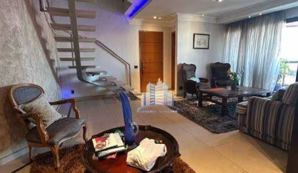 Apartamento  cobertura Duplex com 4 dormitórios à venda, 300 m² por R$ 2.785.000 - Moema - São Paulo/SP