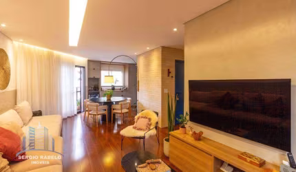 Apartamento com 3 dormitórios à venda, 128 m² por R$ 1.490.000,00 - Brooklin Paulista - São Paulo/SP