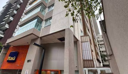 Apartamento com 1 dormitório para alugar, 33 m² por R$ 4.585/mês - Moema - São Paulo/SP