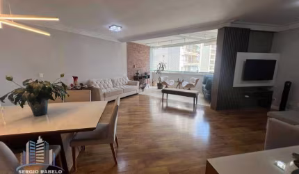 Apartamento com 3 dormitórios para alugar, 135 m² por R$ 16.120,00/mês - Moema - São Paulo/SP