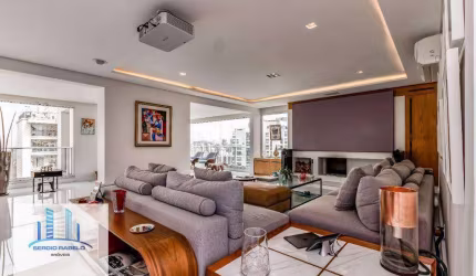 Apartamento com 4 dormitórios, 370 m² - venda por R$ 7.200.000,00 ou aluguel por R$ 57.400,11/mês - Campo Belo - São Paulo/SP