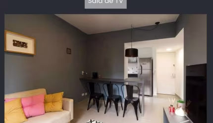 Excelente oportunidade, para você que busca um apto bem localizado no Itaim Bibi, totalmente mobiliado com móveis e eletrodomésticos!