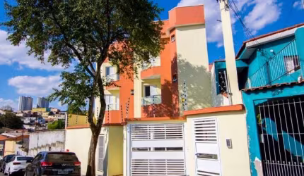 Cobertura à venda em Santo André, Vila Sacadura Cabral, com 2 quartos, 84,1m²