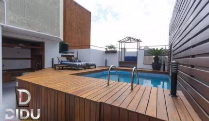 Cobertura à venda em São Paulo, Vila Clementino, com 3 quartos, 240m² 3 vagas, piscina espaço com churrasqueira.