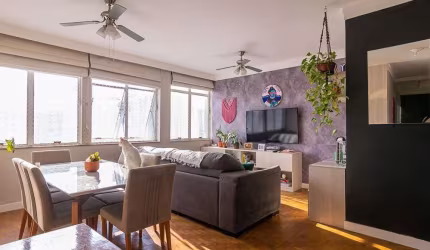 Apartamento com 3 quartos à venda na Rua Bueno de Andrade, Liberdade, São Paulo, 113 m2 por R$ 651.000