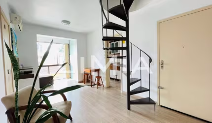 Cobertura com 1 quarto à venda na Rua Mucio Teixeira, 1250, Menino Deus, Porto Alegre, 80 m2 por R$ 389.990