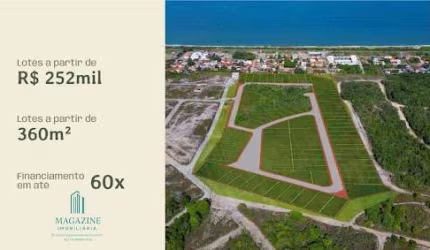 Terreno à venda, 360 m² por R$ 234.000,00 - Nova Cabrália - Santa Cruz Cabrália/BA