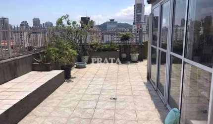 BOQUEIRÃO SANTOS COBERTURA DUPLEX 3 DORMITÓRIOS 1 SUÍTE