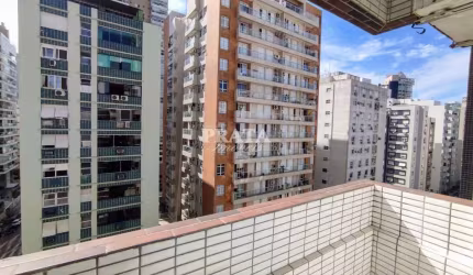 GONZAGA SANTOS SALA LIVING COM 1 VAGA GARAGEM PRÓXIMO À PRAIA