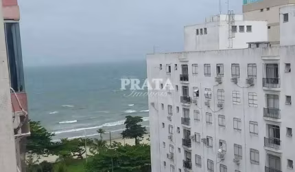 EMBARÉ SANTOS 1 DORMITÓRIO 1 VAGA GARAGEM VISTA MAR LATERAL