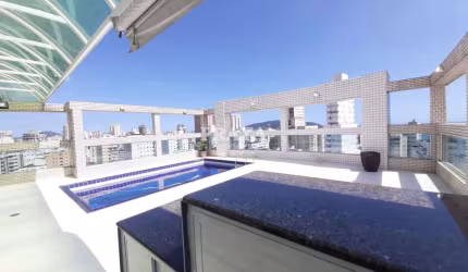 GONZAGA ELEVADOR COBERTURA DUPLEX 3 DORMITÓRIOS 2 VGS DEM