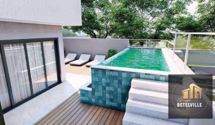 Apartamento Garden com 2 dormitórios à venda, 123 m² - Vila Bancária - Campo Largo/PR