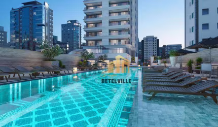 Apartamento com 4 dormitórios à venda por R$ 4.637.357,87 - Meia Praia - Itapema/SC