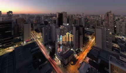 Apartamento com 1 dormitório à venda, 24 m² - Centro - Curitiba/PR
