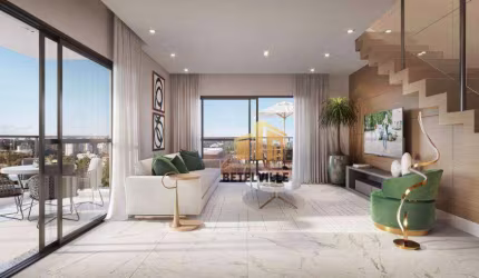 Apartamento Garden com 2 dormitórios à venda, 163 m² - Juvevê - Curitiba/PR