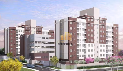 Apartamento Garden com 2 dormitórios à venda, 68 m² - Jardim Alto Tarumã - Pinhais/PR