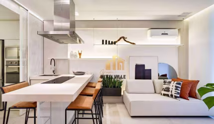 Apartamento com 1 dormitório à venda - Campina do Siqueira - Curitiba/PR