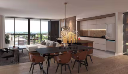 Apartamento Duplex com 3 dormitórios à venda, 133 m² por R$ 2.450.000,00 - Bacacheri - Curitiba/PR