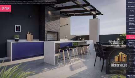 Loft com 1 dormitório à venda, 35 m² por R$ 415.900,00 - Portão - Curitiba/PR