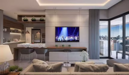 Apartamento com 3 quartos à venda na região de - Bigorrilho - Curitiba/PR