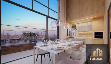Apartamento com 3 dormitórios à venda, 135 m² - Cabral - Curitiba/PR