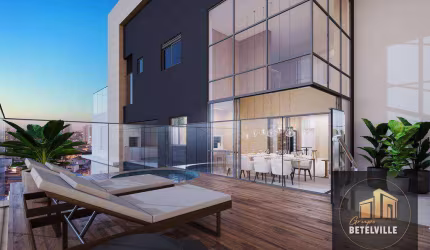 Apartamento com 3 dormitórios à venda por R$ 3.849.640,00 - Cabral - Curitiba/PR